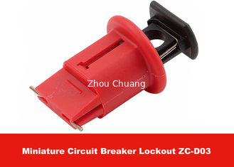 China Nylon Material Compact Pin Out Wide Small Safety Circuit Breaker Lockout supplier