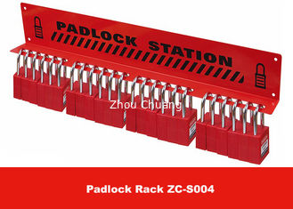 China 20 Padlocks Heavy Duty Portable Padlock Racks Safety Lock Out supplier