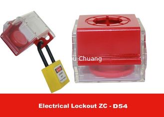China Glass Resin PC Material Emergency Stop Breaker Lockout Can Fit 30MM ( Can OEM ) supplier