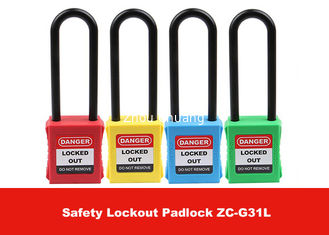 China Safety LOTO Devices 76mm Long Nylon Shackle Xeony Lockout Padlock supplier