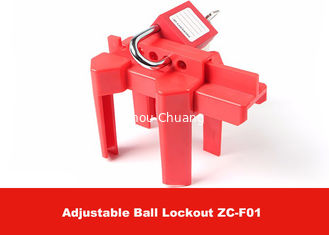 China CE Approval Corrosion Resistance OSHA Standard Adjustable Ball Valve Lockout supplier
