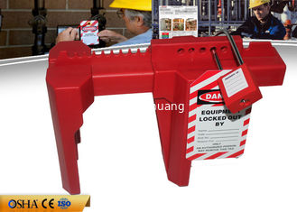 China Red Adjustable Industrial Valve Lock Out Osha Standard 6 Padlocks Available supplier