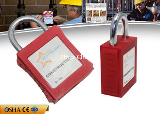 China ABS Xenoy Safety Lockout Padlocks 20 Mm Mini Steel Shackle With Masterkey supplier