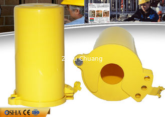 China 3 Padlocks Available PP Gas Cylinder Pneumatic Lock Out With Maxinum Equipped Padlocks supplier