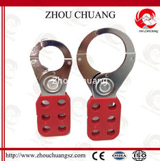 China ZC-K01,02 Steel Safety Lockout Hasp with PE Coated with Hooks supplier