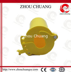 China PP Material Yellow 3 Padlocks Available Quick Disconnect Pneumatic Lockout supplier