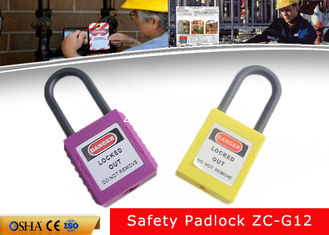 China RecycLock Safety Lockout Padlocks, Keyed Different, 1-1/2&quot; Shackle, 1-3/4&quot; Body supplier