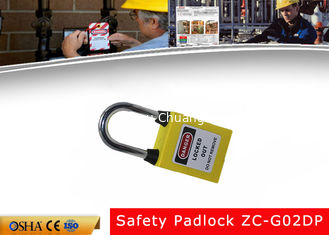 China Durable Non-conductive PA Boay Dustproof Safety Lockout Padlocks supplier