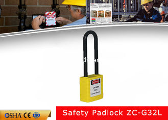 China Long Shackle Nylon Body Safety Xenoy Safety Lockout Padlocks with UV Stable No Sillcone supplier