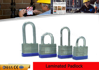 China 50mm Width Body  Hardered Steel Laminated Safety Lockout Padlocks supplier