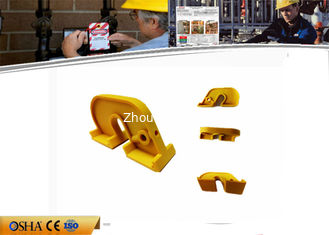 China Easy To Use Yellow Color Moulded Case Circuit Breaker Lockout 9g supplier