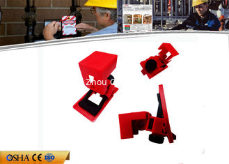 China Uitra Large Size  Nylon Clamp - On Circuit Breaker Lock Out For  277V - 480V Breaber supplier