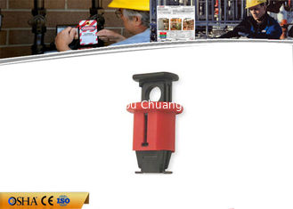 China Nylon PA Material Security Mini Circuit Breaker Lockout with 6MM Shackle Paslock supplier