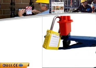China PC Lock Body Circuit Breaker Lockout Safety LOTO Equipment With One Padlock supplier