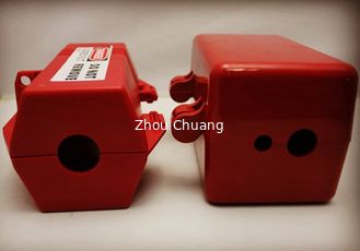 China PP Double Open Plug Electrical Pneumatic Lockout with 2 to 4 Pieces 6MM Shackle Padlock supplier