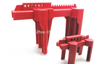 China Plastic 2&quot;-8&quot; Red Adjustable Ball Valve Safety Lockout Device supplier