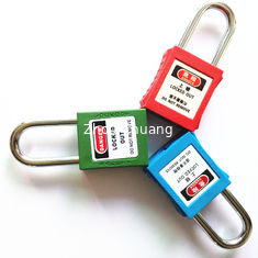 China Non-Conductive Nylon ABS Body Different Material Choose Shackle Safety Lockout Padlocks supplier