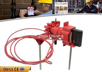 China Industrial ABS Gate Valve Lockout Device Double with Control Arm 647g Weight supplier