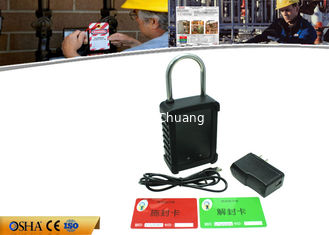 China NFC RFID Secure Remote Control Padlock 3G Logistic Express Cargo Monitoring supplier