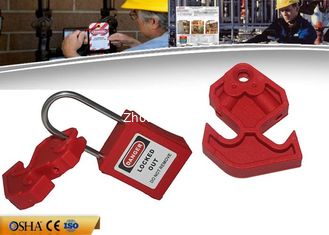 China Nylon Material Circuit Breaker Lock , 16g Switch Breaker Lockout Device supplier