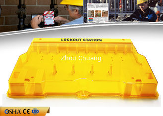 China Industrial Lock Out Station Without Component PC Material Integrated supplier