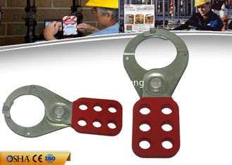 China ZC-K21 Economic Steel Lockout Hasp 6 Prying Resistant Hook ABS Coated Body supplier