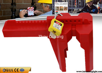 China Red Adjustable Industrial Valve Lock Out Osha Standard 6 Padlocks Available supplier