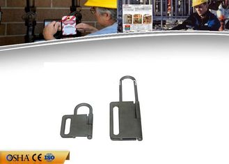 China Butterfly Shape Safety Lockout Hasp , Hardened Steel Rust Coated Lock Out Hasp supplier