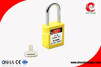 China China 38mm Short Stainless Steel Shackle Safety Lockout Tagout Padlock supplier