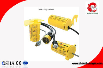 China 80mm Shackle Air Source safety PP Gas Cylinder Pneumatic Quick-disconnect Lockout supplier