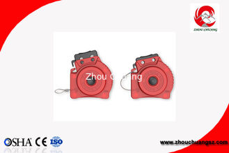 China Easy to Use 1.8m Automatic Telescopic Cable Lockout Locked out by 2pcs Padlocks supplier