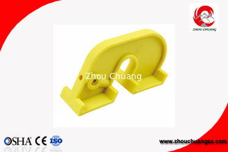 China ABS Yellow Big Large Circuit Lock Out 1-4 pole Safety Breaker Lockout with Screw Driver supplier
