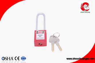 China 76mm steel long shackle safety keyed alike and logo engraving available smart padlock supplier