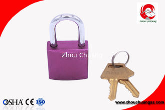 China Elecpopular Factory Direct New Product Purple Colour Aluminium Padlock supplier