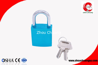 China Safety Padlocks for Lockout Tagout , Anodized Solid Aluminum Padlocks with CE OSHA certification supplier