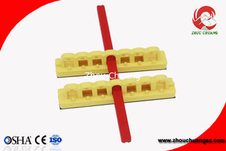 China Safety Group Breaker Lockout Oversized Nylon PA Circuit Breaker Blocker Kit supplier