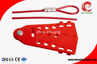 China Universal ECONOMIC Adjustable Stainless Steel Cable  Lockout easy to use supplier