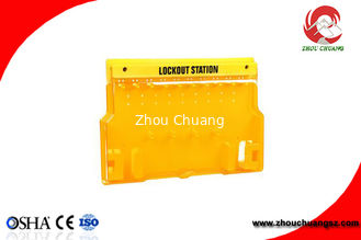 China New China safety 10pcs padlocks LOTO lockout station kit PP Material supplier