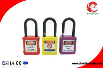 China Master Key Lock Padlocks with Master Key Safety Padlock Nylon Shackle supplier