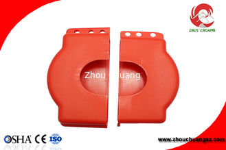 China Red Color Cheap Adjustable gate valve cover lockout with different sizes supplier