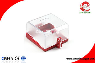 China Transparent Emergency Stop Lockout for Wall Switch( Can OEM )Glass resin PC Material supplier