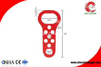 China Hot Sales product Double-end Steel Hasp supported OEM Service117g Weight Plated Steel supplier