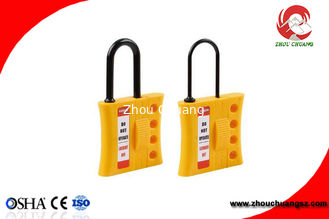 China Hot Sales Insulated Nylon Safety Lockout Hasp Tagout 3mm ,6mm Shackle Diameter supplier