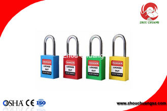 China New design safety ABS padlock loto locks locker body size 45X38X20mm supplier