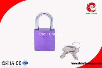 China 38mm Oem Custom Safety Short Shackle Safety Aluminum Lock Padlock supplier