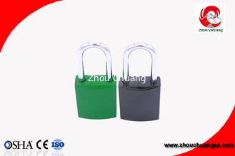 China Wholesale High Security Rectangular Colorful Aluminium Padlock supplier