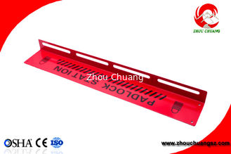 China Heavy Duty Padlock Rack Safety Lockout Station, Can Hang 15/20pcs Padlocks, Padlock Hanger supplier