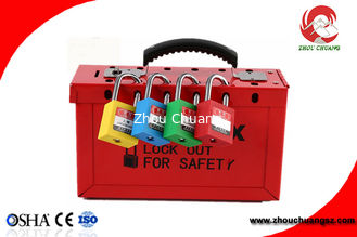 China China Lockout Station Advanced Electrical Safety Lockout & Tagout Station for Padlock hasp supplier