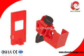 China Made Polypropylene Safety Clamp-On Miniature Circuit Breaker Lockout for 120/277V supplier