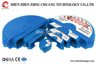 China Standard Gate Valve Lockout Set LOTO Devices Blue ball valve lockouts supplier